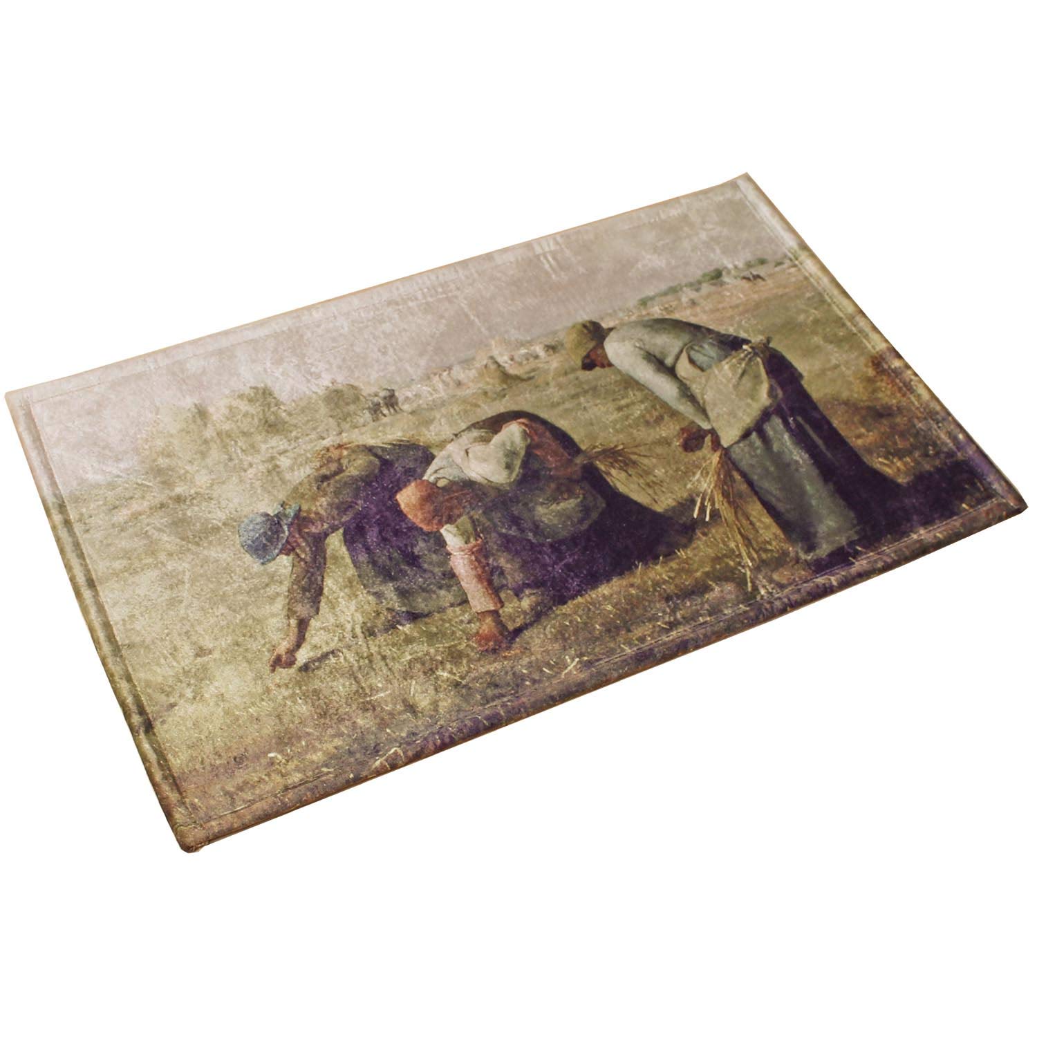高級！大型！高級 クッション 名画 『落穂拾い』 高級！大型！高級 クッション 名画 『落穂拾い』